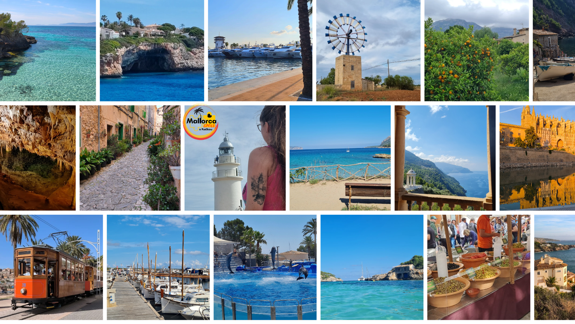 Zážitky, pláže, vyhlídky, města, trhy a další. Foto @Mallorca SPOLU